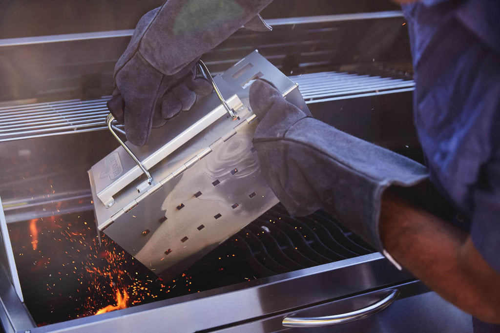 Charcoal Professional Grill, Stainless Steel