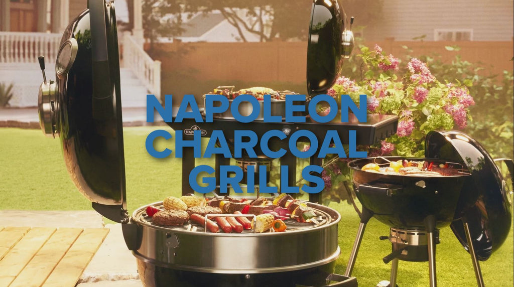 NK22 Charcoal Kettle Grill, Black