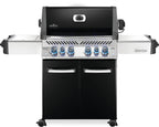 Prestige® 500 Propane Gas Grill with Infrared Side and Rear Burners, Black