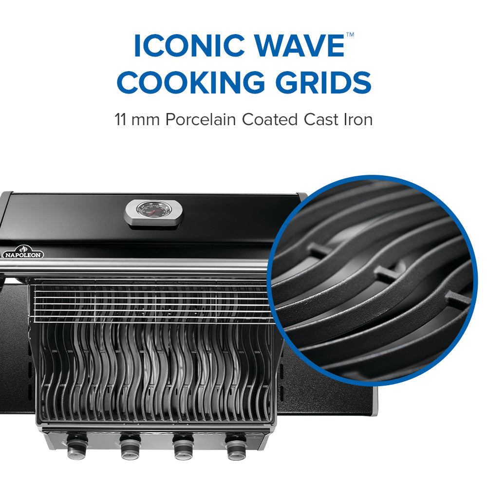 Rogue® 525 Propane Gas Grill, Black