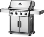 Rogue® XT 525 Natural Gas Grill with Bonus Smoker Box, Stainless Steel