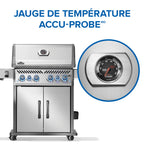 Rogue® PRO-S 525 Propane Gas Grill with Infrared Side and Rear Burners, Stainless Steel