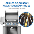 Rogue® PRO-S 525 Propane Gas Grill with Infrared Side and Rear Burners, Stainless Steel