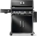 Rogue® PRO 525 Propane Gas Grill with Infrared Side Burner, Black