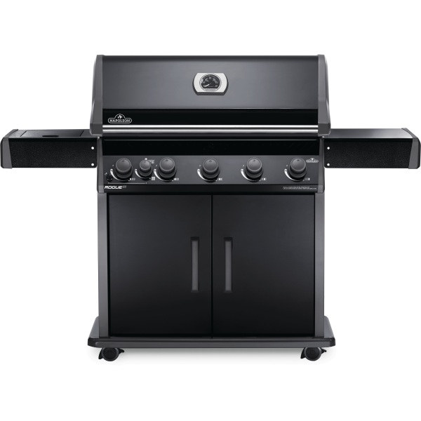 Rogue® XT 625 Natural Gas Grill with Infrared Side Burner, Black