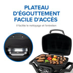 TravelQ™ PRO285 Portable Propane Gas Grill, Black