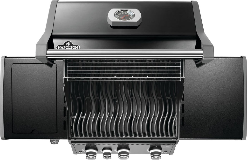 Rogue® PRO 425 Natural Gas Grill with Infrared Side Burner, Black