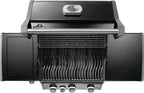 Rogue® PRO 425 Natural Gas Grill with Infrared Side Burner, Black