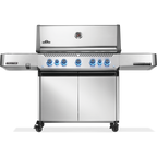 Prestige® 665 Natural Gas Grill with Infrared Side and Rear Burner, Stainless Steel