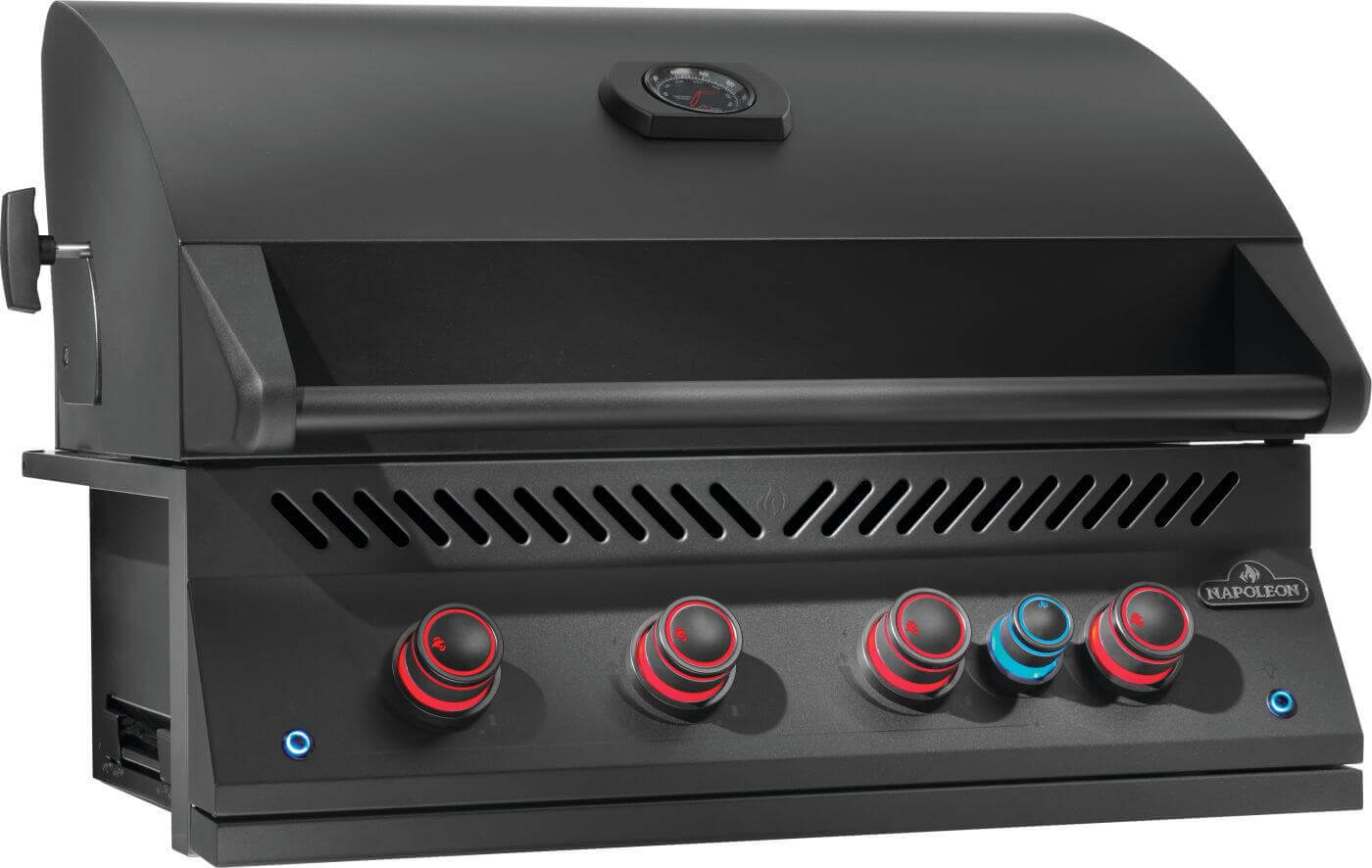 Built-In 700 Series 32" with Infrared Rear Burner Natural Gas, Matte Black