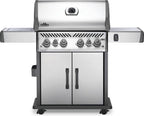 Rogue® SE 525 Propane Gas Grill with Infrared Rear and Side Burners, Stainless Steel