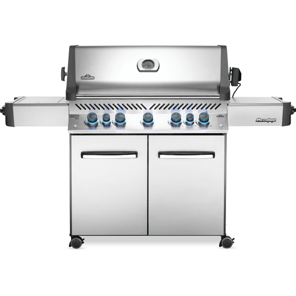Prestige® 665 Propane Gas Grill with Infrared Side and Rear Burners, Stainless Steel