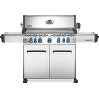 Prestige® 665 Propane Gas Grill with Infrared Side and Rear Burners, Stainless Steel