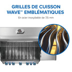 Rogue® PRO-S 625 Natural Gas Grill with Infrared Side and Rear Burners, Stainless Steel