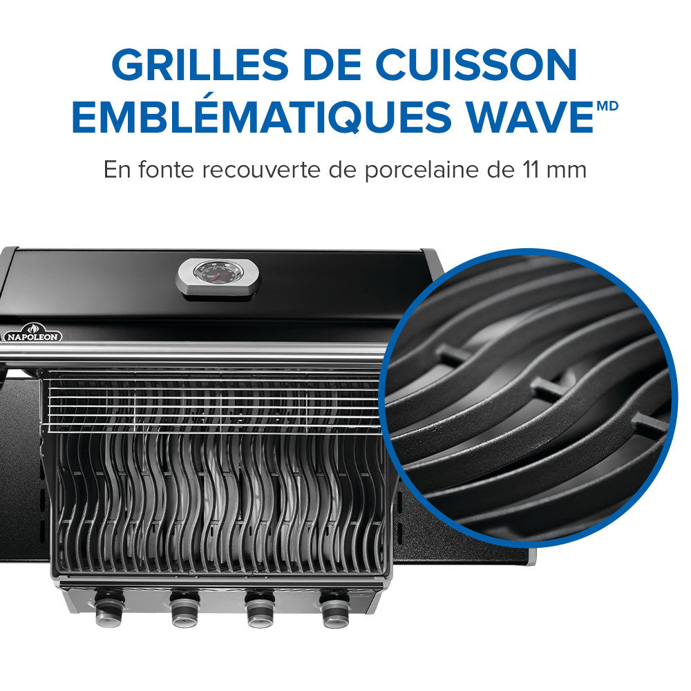 Rogue® 525 Propane Gas Grill, Black