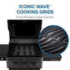 Freestyle™ 425 4-Burner Natural Gas Grill, Matte Black
