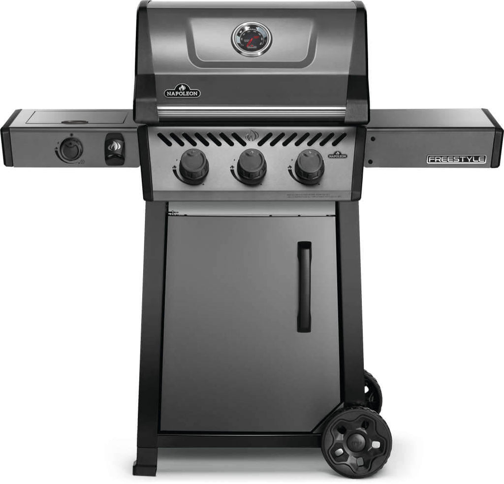 Freestyle™ 365 Propane Gas Grill with Range Side Burner, Graphite Grey