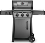 Freestyle™ 365 Propane Gas Grill with Range Side Burner, Graphite Grey