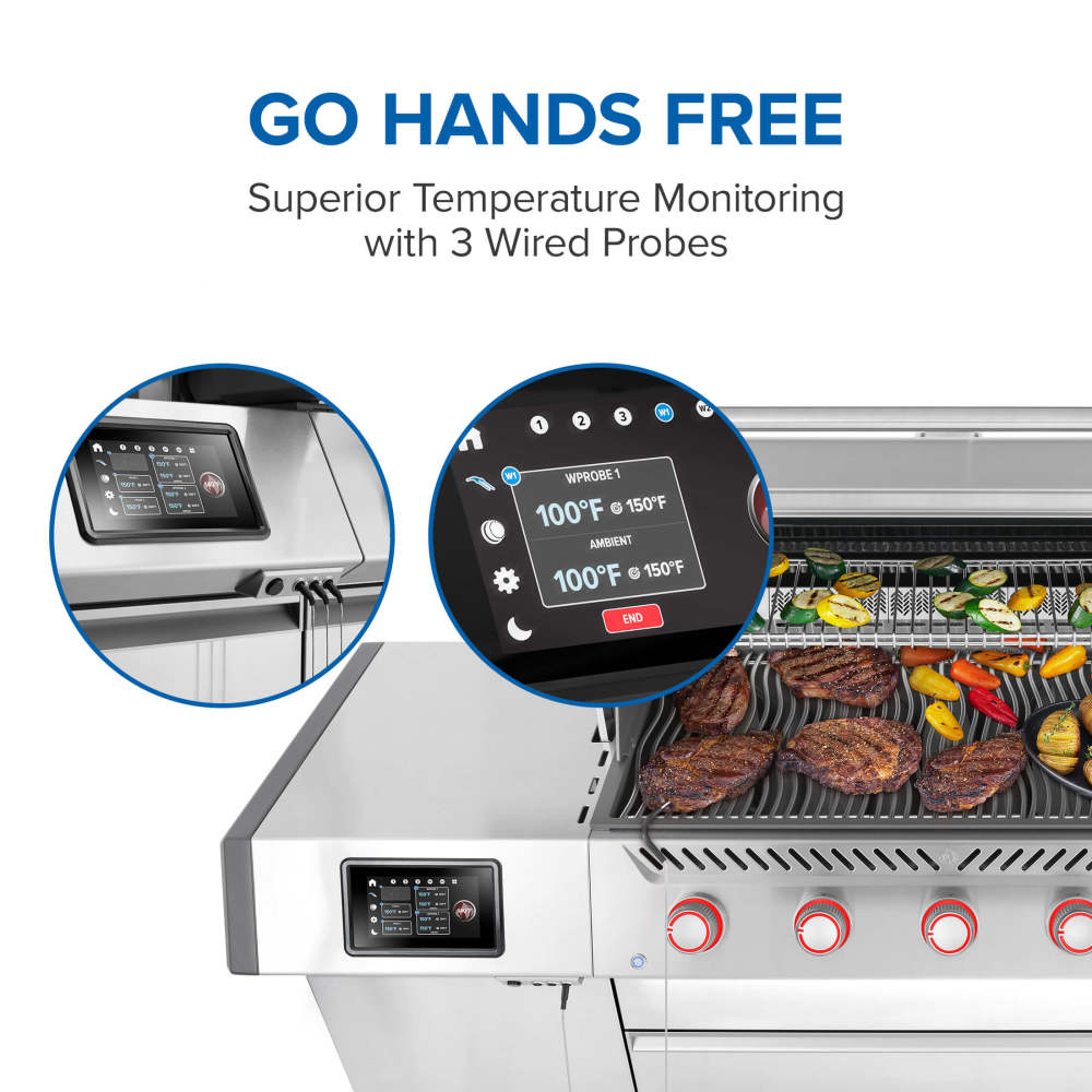 Prestige® PRO 665 Elite Natural Gas Grill with Smart Technology & Electric Smoker Box