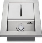 Built-in 500 Series Single Range Top Burner, Stainless Steel Cover