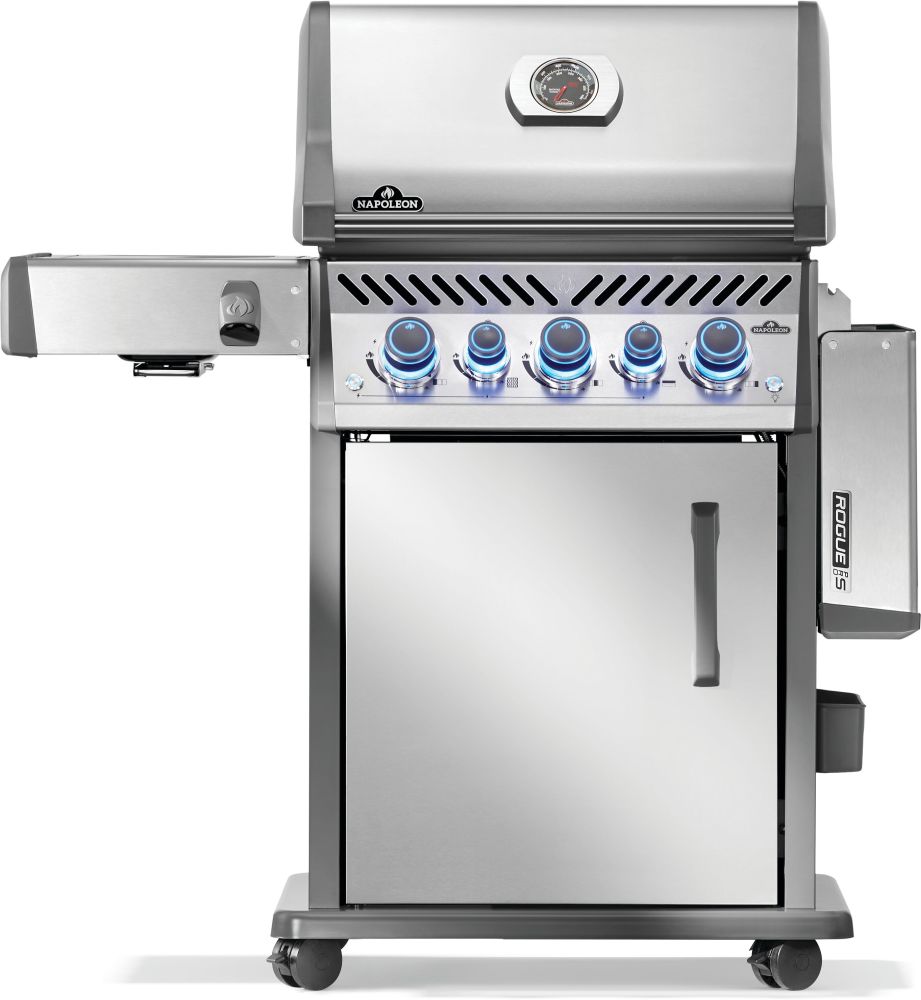 Rogue® PRO-S 425 Propane Gas Grill with Infrared Side and Rear Burners, Stainless Steel