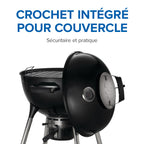 NK18 Charcoal Kettle Grill, Black