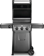 Rebel 3 Natural Gas Grill, Graphite Grey