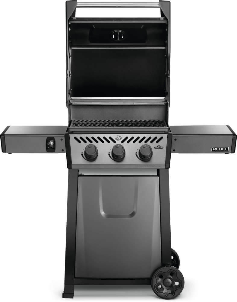 Rebel 3 Natural Gas Grill, Graphite Grey