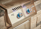Built-In 700 Series 18" Dual Infrared Burner Natural Gas, Stainless Steel