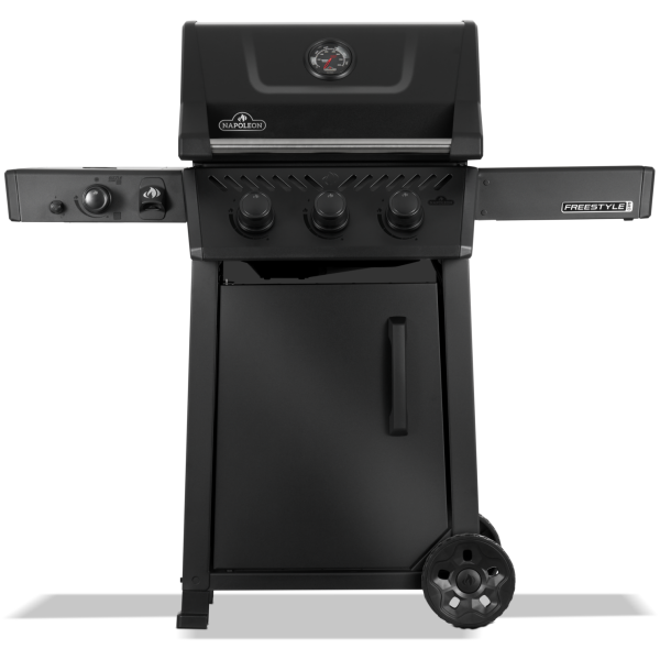 Freestyle™ PRO 365 Propane Gas Grill with Infrared Side Burner, Matte Black