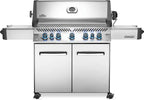 Prestige® 665 Propane Gas Grill with Infrared Side and Rear Burners, Stainless Steel