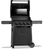 Rebel 4 Natural Gas Grill, Matte Black