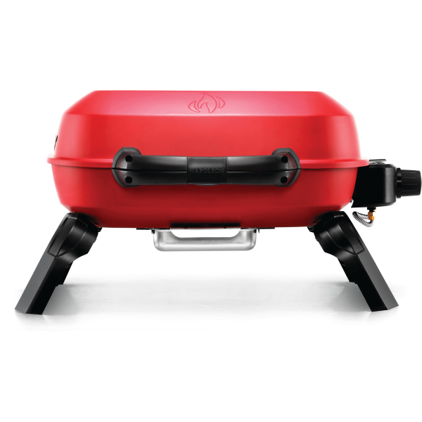 TravelQ™ 240 Portable Propane Gas Grill, Red
