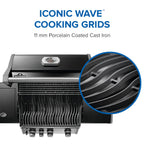 Rogue® 425 Natural Gas Grill with Range Side Burner, Black