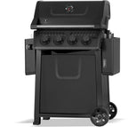 Rebel 4 Natural Gas Grill, Matte Black
