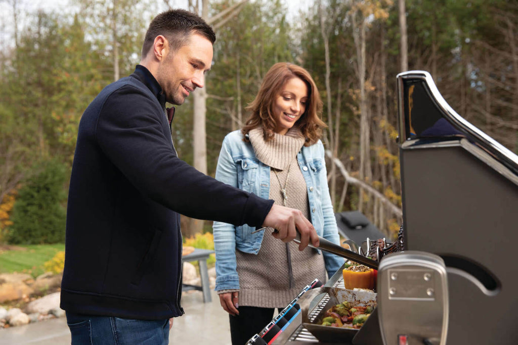 Prestige® PRO 665 Propane Gas Grill with Infrared Rear and Side Burners, Stainless Steel