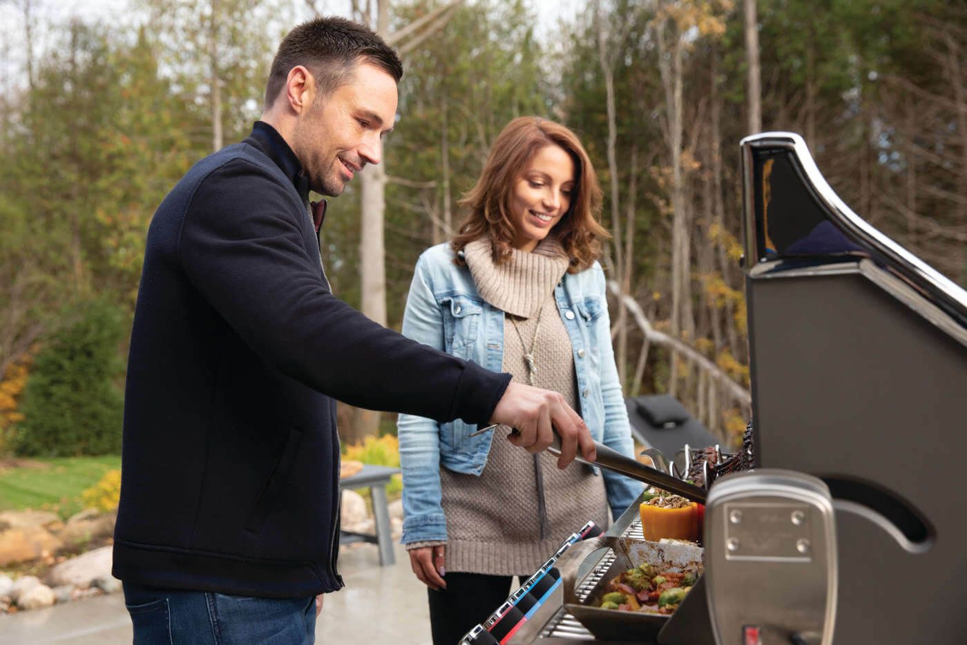 Prestige® PRO 665 Propane Gas Grill with Infrared Rear and Side Burners, Stainless Steel
