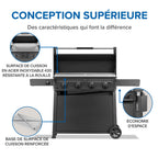 Freestyle™ 36 Inch Griddle, Rust-Resistant Stainless Steel Cooktop, Propane