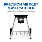 PRO22 Charcoal Kettle Grill, Black