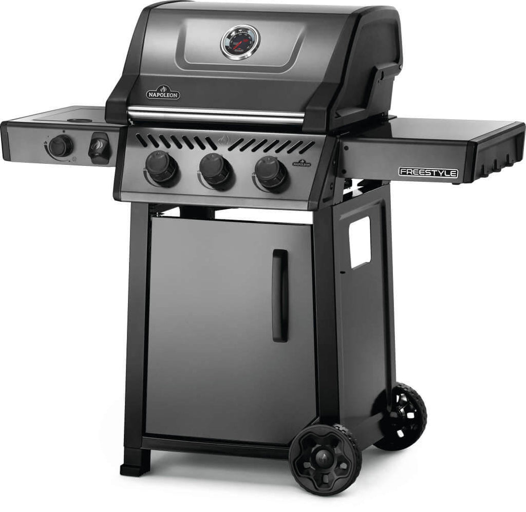 Freestyle™ 365 Propane Gas Grill with Range Side Burner, Graphite Grey