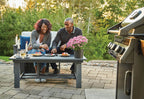 Rogue® 425 Natural Gas Grill with Range Side Burner, Black