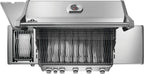 Rogue® PRO 625 Propane Gas Grill with Infrared Side Burner, Stainless Steel