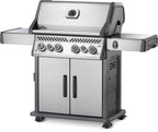 Rogue® SE 525 Propane Gas Grill with Infrared Rear and Side Burners, Stainless Steel