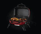 TravelQ™ 240 Portable Propane Gas Grill, Red