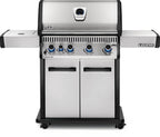 Legend LD4X Natural Gas Grill with Infrared Side Burner, Stainless Steel