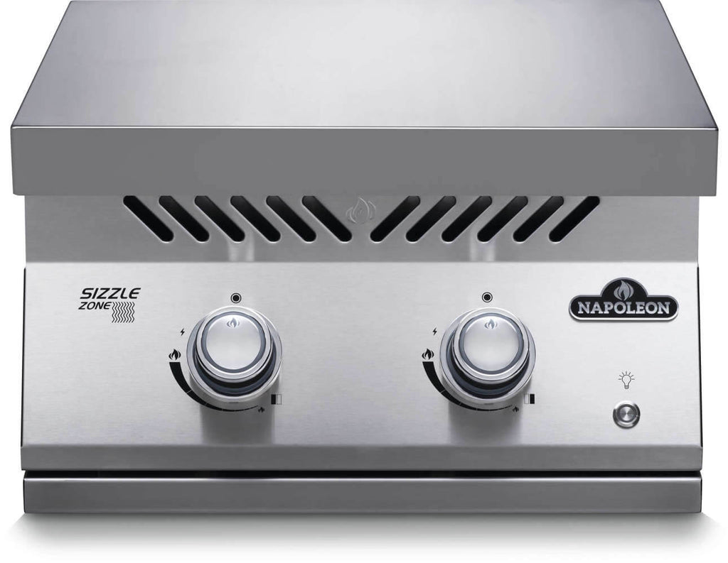 Built-In 700 Series 18" Dual Infrared Burner Natural Gas, Stainless Steel