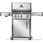 Rogue® PRO 425 Propane Gas Grill with Infrared Side Burner, Stainless Steel