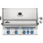 Built-in Prestige® PRO 500 Natural Gas Grill Head with Infrared Rear Burner, Stainless Steel