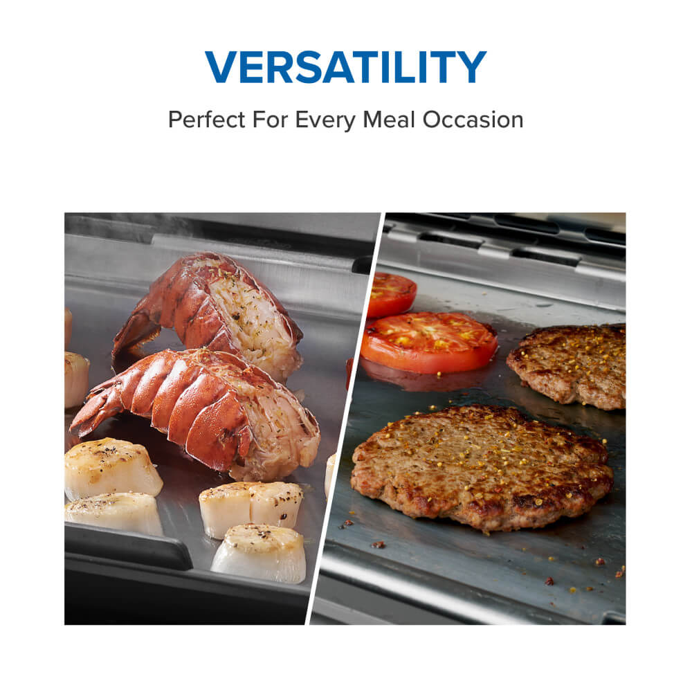 Freestyle™ 36 Inch Griddle, Rust-Resistant Stainless Steel Cooktop, Propane