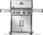 Rogue® 525 Natural Gas Grill with Range Side Burner, Stainless Steel